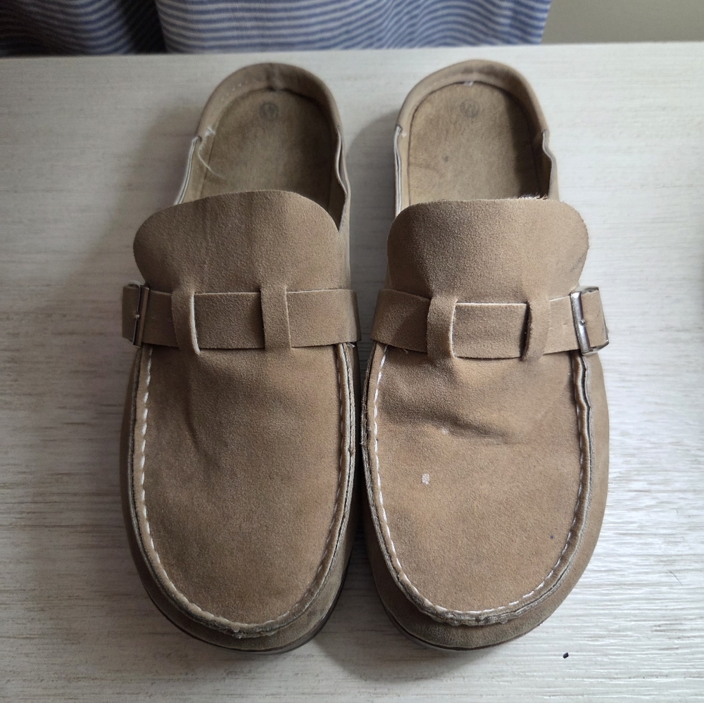 Tan Loafers